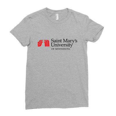 Saint Mary's University Of Minnesota Ladies Fitted T-shirt Designed By Sophiavictoria