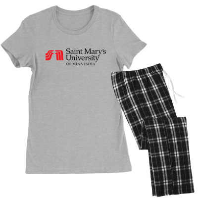 Saint Mary's University Of Minnesota Women's Pajamas Set Designed By Sophiavictoria