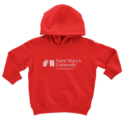 Saint Mary's University Of Minnesota Toddler Hoodie Designed By Sophiavictoria