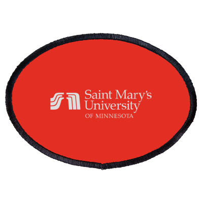 Saint Mary's University Of Minnesota Oval Patch Designed By Sophiavictoria