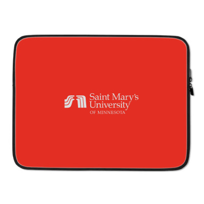 Saint Mary's University Of Minnesota Laptop Sleeve Designed By Sophiavictoria