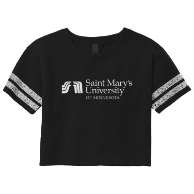 Saint Mary's University Of Minnesota Scorecard Crop Tee Designed By Sophiavictoria