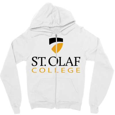 St. Olaf College Zipper Hoodie Designed By Sophiavictoria