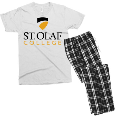 St. Olaf College Men's T-shirt Pajama Set Designed By Sophiavictoria