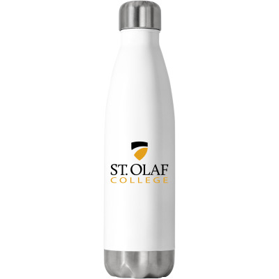 St. Olaf College Stainless Steel Water Bottle Designed By Sophiavictoria