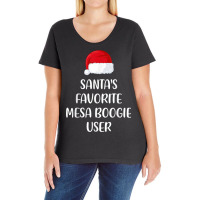 Santas Favorite Mesa Boogie User Christmas Mesa Boogie Gift Ladies Curvy T-shirt | Artistshot