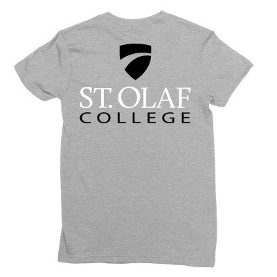 St. Olaf College Minnesota Ladies Fitted T-shirt Designed By Sophiavictoria