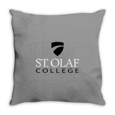 St. Olaf College Minnesota Throw Pillow Designed By Sophiavictoria
