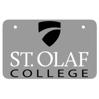 St. Olaf College Minnesota Atv License Plate Designed By Sophiavictoria