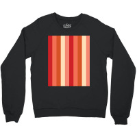 Red Verticallystriped Silver Titanium Iron Color, Red Degradation Patt Crewneck Sweatshirt | Artistshot