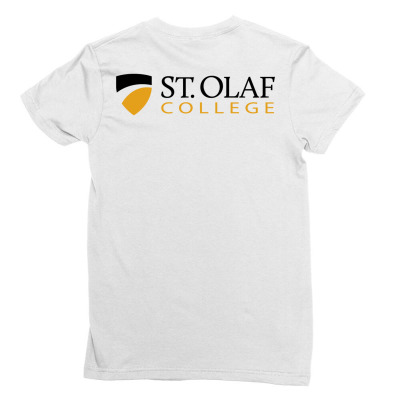 St. Olaf College Minnesota Ladies Fitted T-shirt Designed By Sophiavictoria