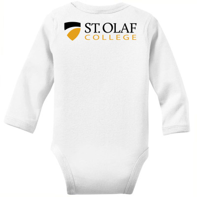 St. Olaf College Minnesota Long Sleeve Baby Bodysuit Designed By Sophiavictoria