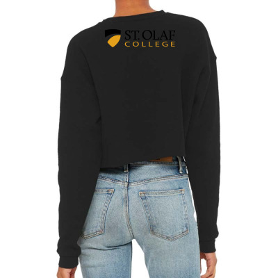 St. Olaf College Minnesota Cropped Sweater Designed By Sophiavictoria