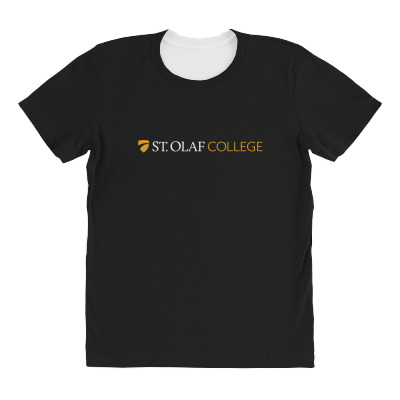 St. Olaf College All Over Women's T-shirt Designed By Sophiavictoria