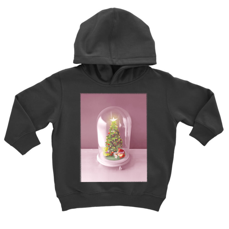 Christmas Bell Jar Toddler Hoodie | Artistshot