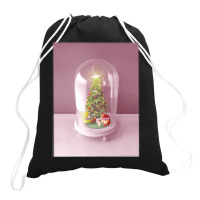 Christmas Bell Jar Drawstring Bags | Artistshot