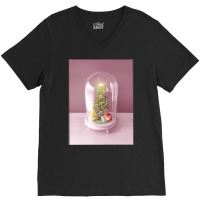 Christmas Bell Jar V-neck Tee | Artistshot