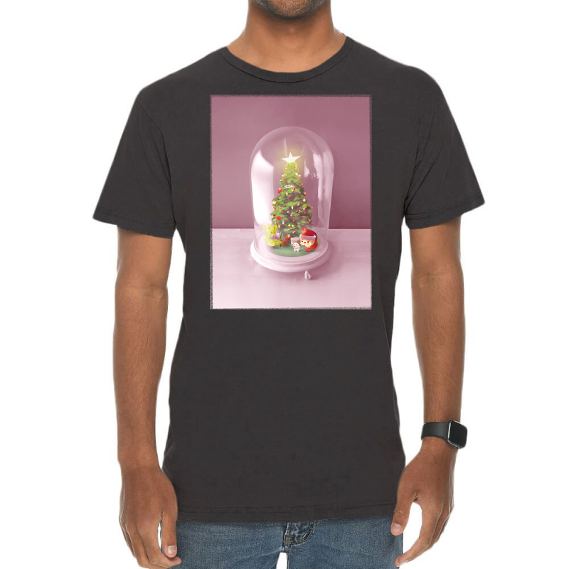 Christmas Bell Jar Vintage T-shirt | Artistshot