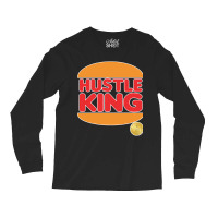 Hustle University - Hustle King Long Sleeve Shirts | Artistshot