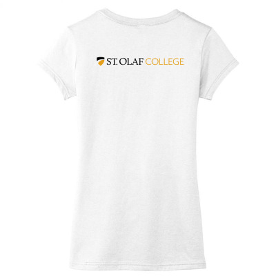 St. Olaf College Women's V-neck T-shirt Designed By Sophiavictoria