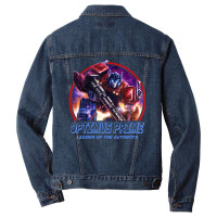 Transformers War For Cybertron Optimus Prime Leader Men Denim Jacket | Artistshot