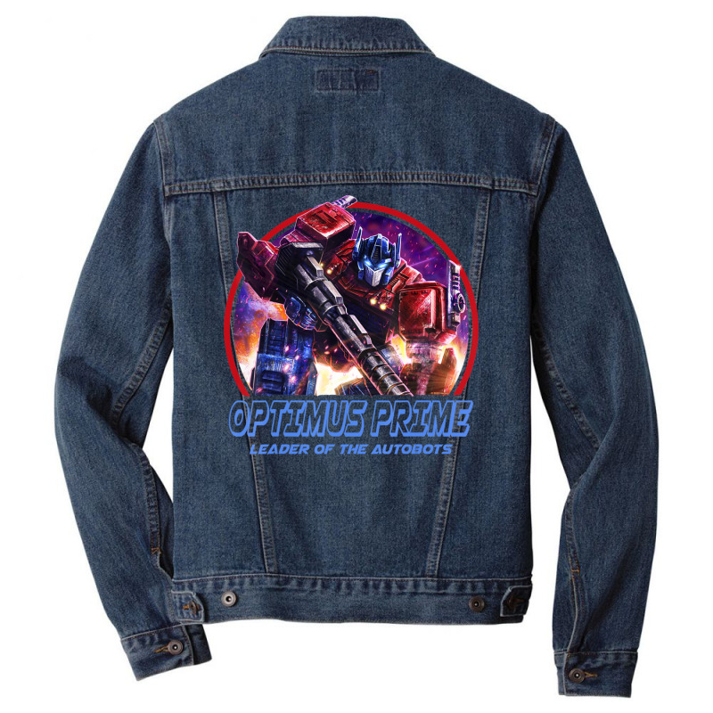 Transformers War For Cybertron Optimus Prime Leader Men Denim Jacket by PhamThinh | Artistshot