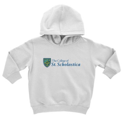 College Of St. Scholastica Toddler Hoodie Designed By Sophiavictoria