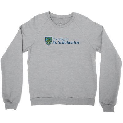 College Of St. Scholastica Crewneck Sweatshirt Designed By Sophiavictoria