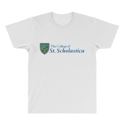 College Of St. Scholastica All Over Men's T-shirt Designed By Sophiavictoria