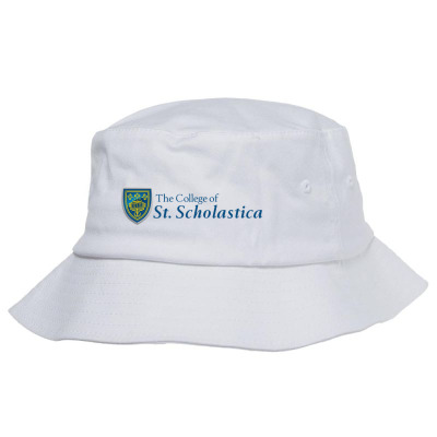 College Of St. Scholastica Bucket Hat Designed By Sophiavictoria