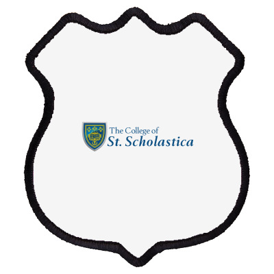 College Of St. Scholastica Shield Patch Designed By Sophiavictoria