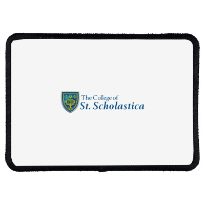College Of St. Scholastica Rectangle Patch Designed By Sophiavictoria