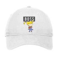 Rugrats Angelica Boss Word Cutout Adjustable Cap | Artistshot