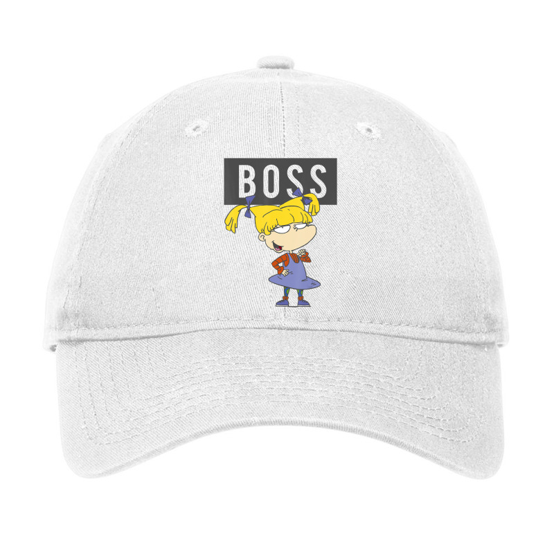 Rugrats Angelica Boss Word Cutout Adjustable Cap by cm-arts | Artistshot