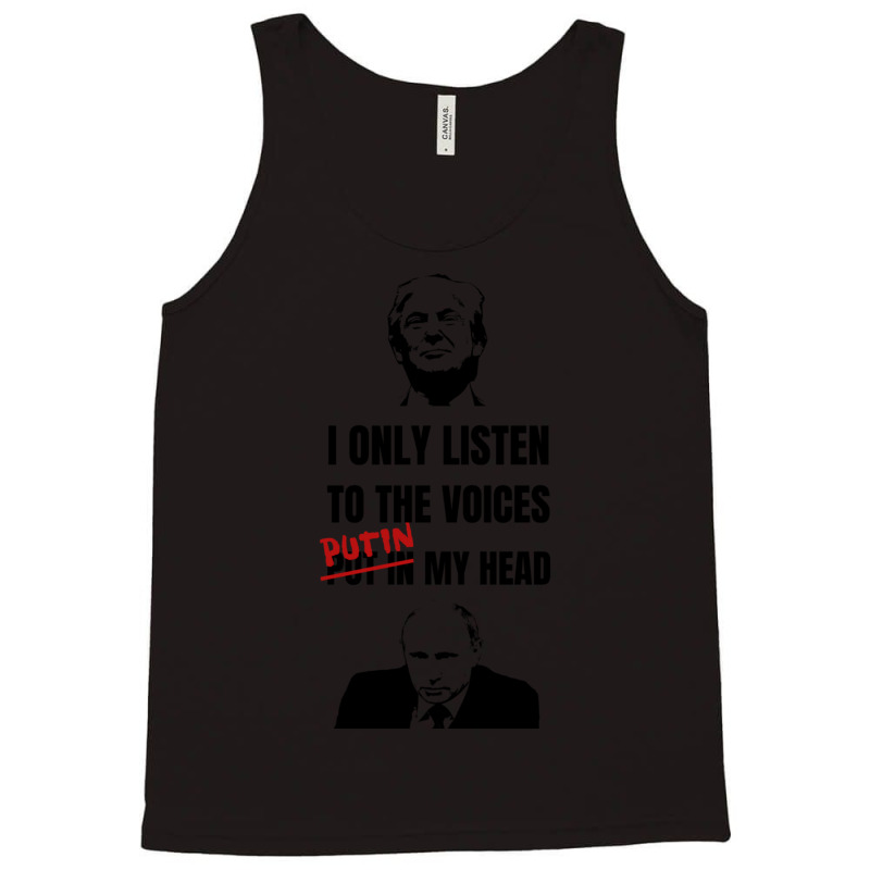 Funny Trump Voices Put In Head Putin Head Gifts Tank Top by AMYBROKER | Artistshot