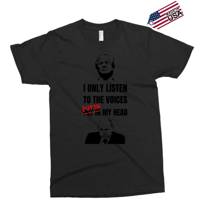 Funny Trump Voices Put In Head Putin Head Gifts Exclusive T-shirt by AMYBROKER | Artistshot