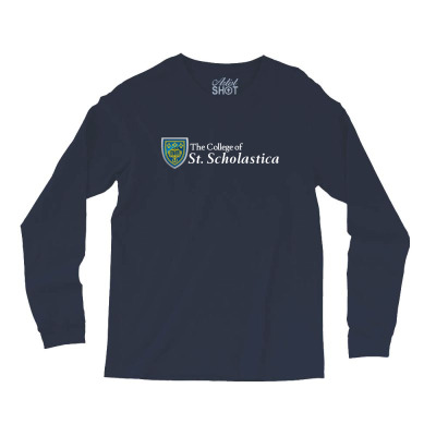 College Of St. Scholastica Long Sleeve Shirts Designed By Sophiavictoria