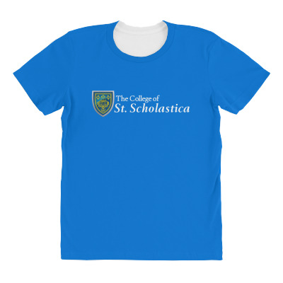 College Of St. Scholastica All Over Women's T-shirt Designed By Sophiavictoria