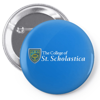 College Of St. Scholastica Pin-back Button Designed By Sophiavictoria