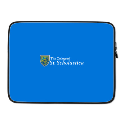 College Of St. Scholastica Laptop Sleeve Designed By Sophiavictoria