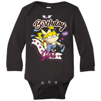 Rugrats Birthday Girl Angelica Long Sleeve Baby Bodysuit | Artistshot