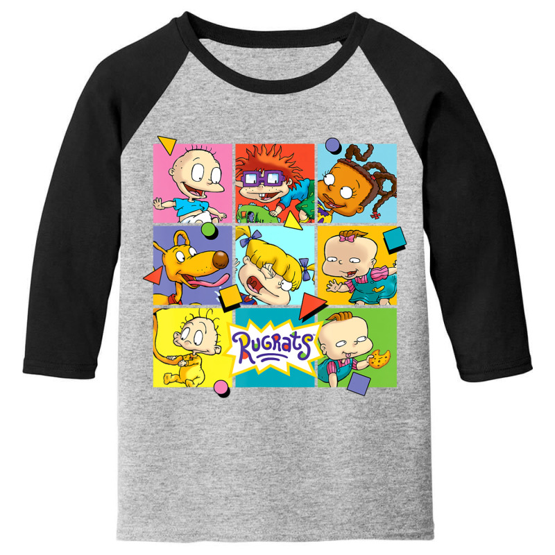 Rugrats Character Squares Youth 3/4 Sleeve by cm-arts | Artistshot