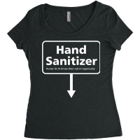 Mens Hand Sanitizer  Funny Adult Humour Christmas Gag Gift Women's Triblend Scoop T-shirt | Artistshot