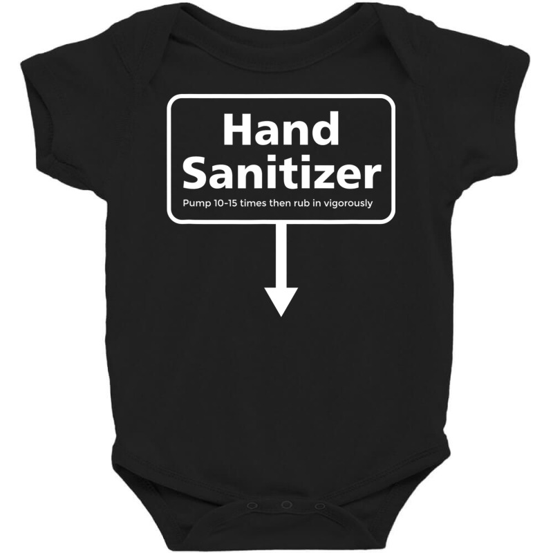 Mens Hand Sanitizer  Funny Adult Humour Christmas Gag Gift Baby Bodysuit by WZ90 | Artistshot