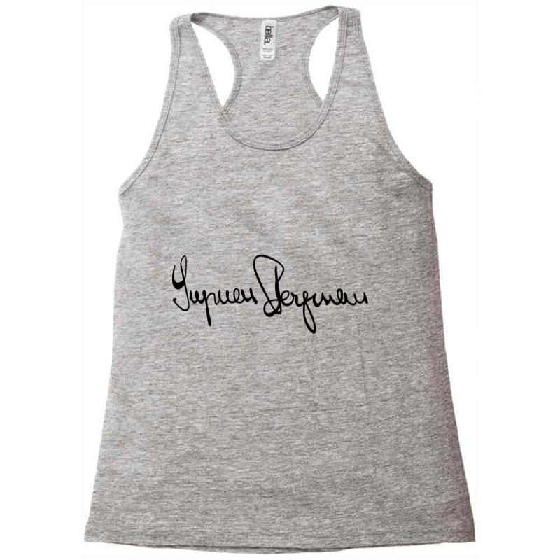 Ingmar Bergman Ingmar Bergman's Signature Racerback Tank by NOAHOGLESBY | Artistshot