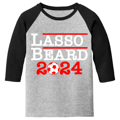 Lasso Beard 2024 Youth 3/4 Sleeve Designed By Bariteau Hannah