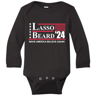 Lasso Beard 2024 Long Sleeve Baby Bodysuit Designed By Bariteau Hannah