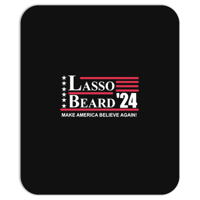 Lasso Beard 2024 Mousepad Designed By Bariteau Hannah