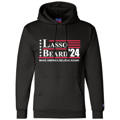 Lasso Beard 2024 Champion Hoodie Designed By Bariteau Hannah