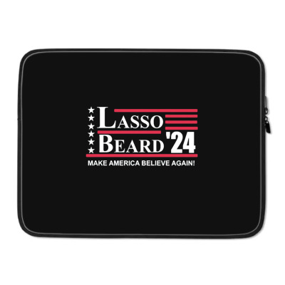 Lasso Beard 2024 Laptop Sleeve Designed By Bariteau Hannah